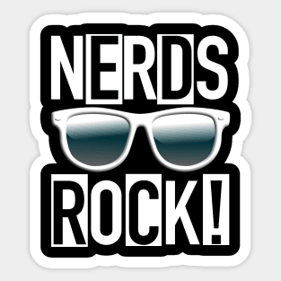 NERDS ROCK! Sticker